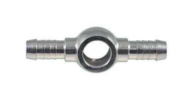 Banjoliitin kahdella letkukaralla