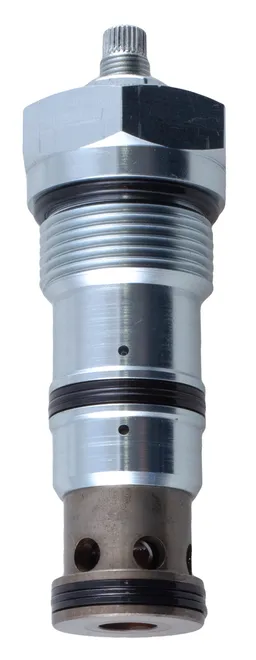 Pressure reducing cartridge valves