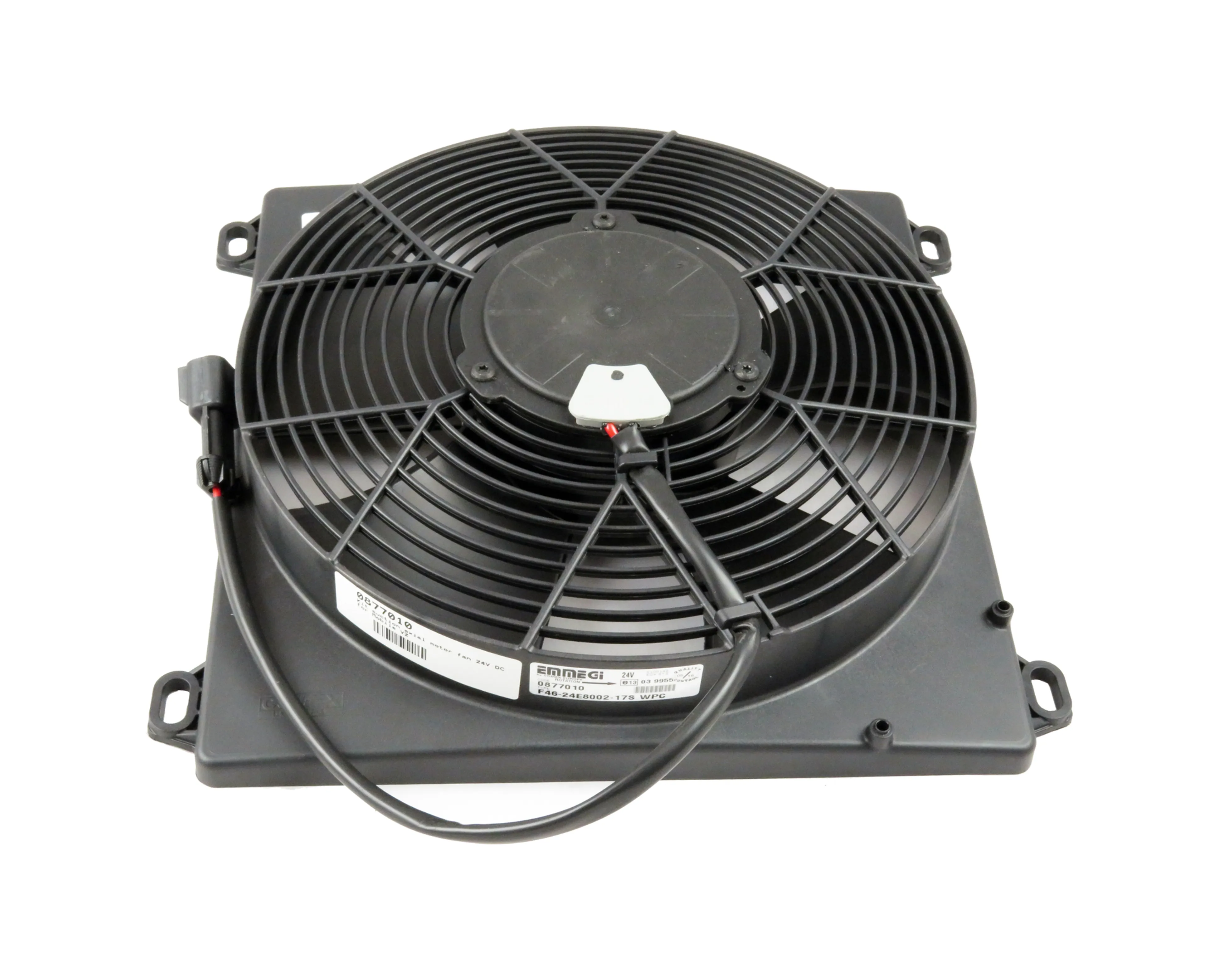 Emmegi EM-2MV - fläkt 12 eller 24 VDC