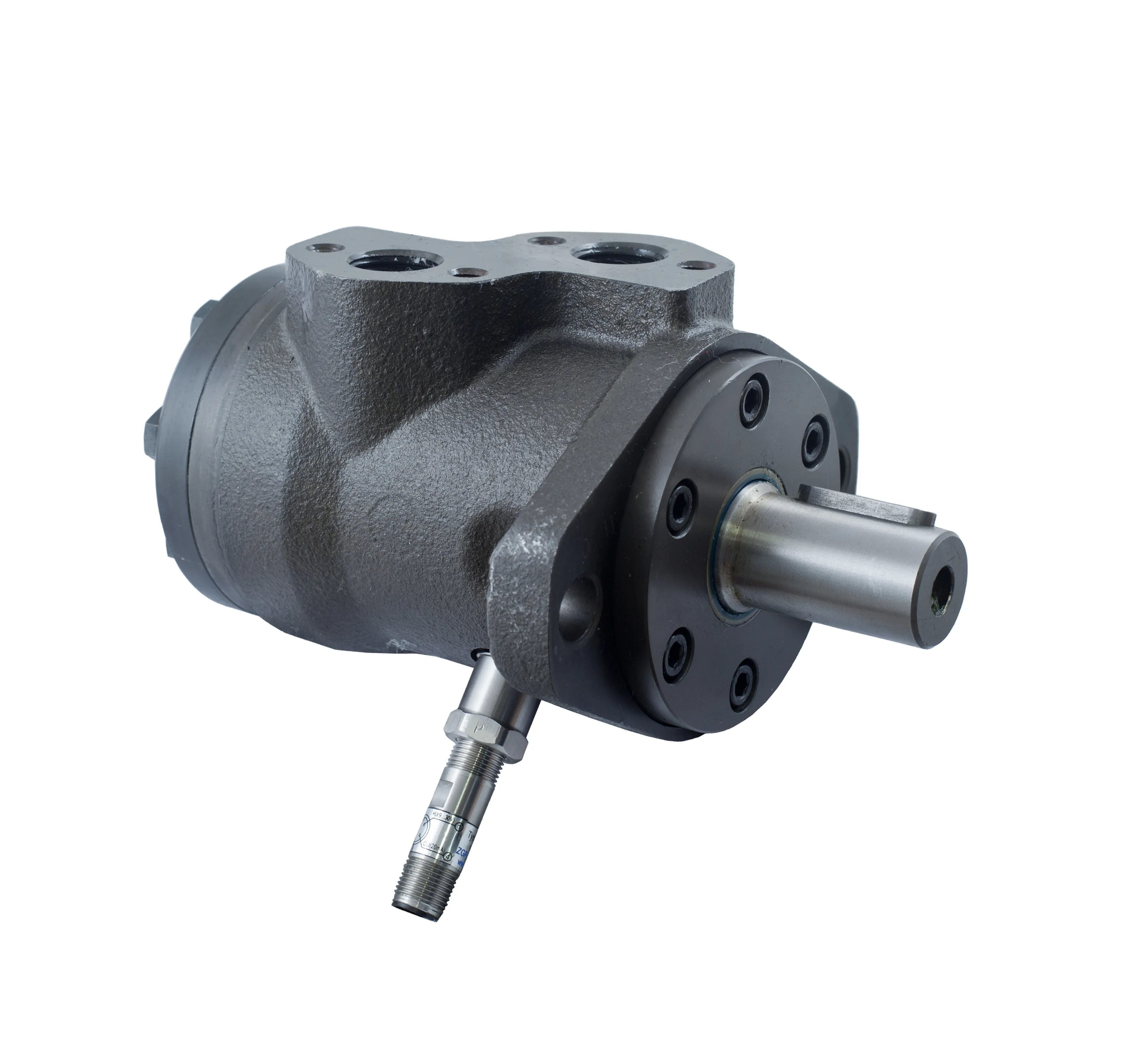 EPM-RSP - Hydraulmotor (OMP) med 25mm cylindrisk axel, PNP-hastighetsgivare