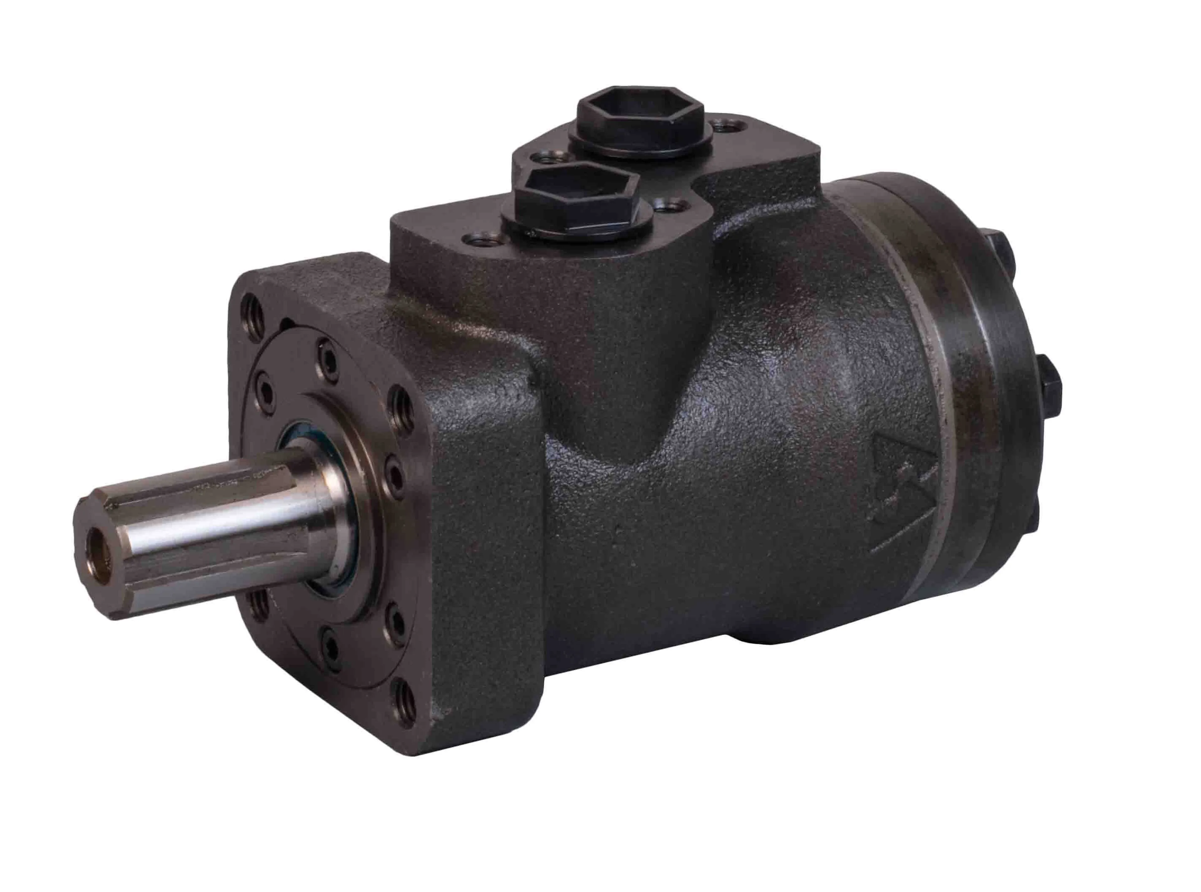 EPMQ - Hydraulimoottori (OMP) 1" 6-uraakselilla, 4-pulttinen kiinnitys