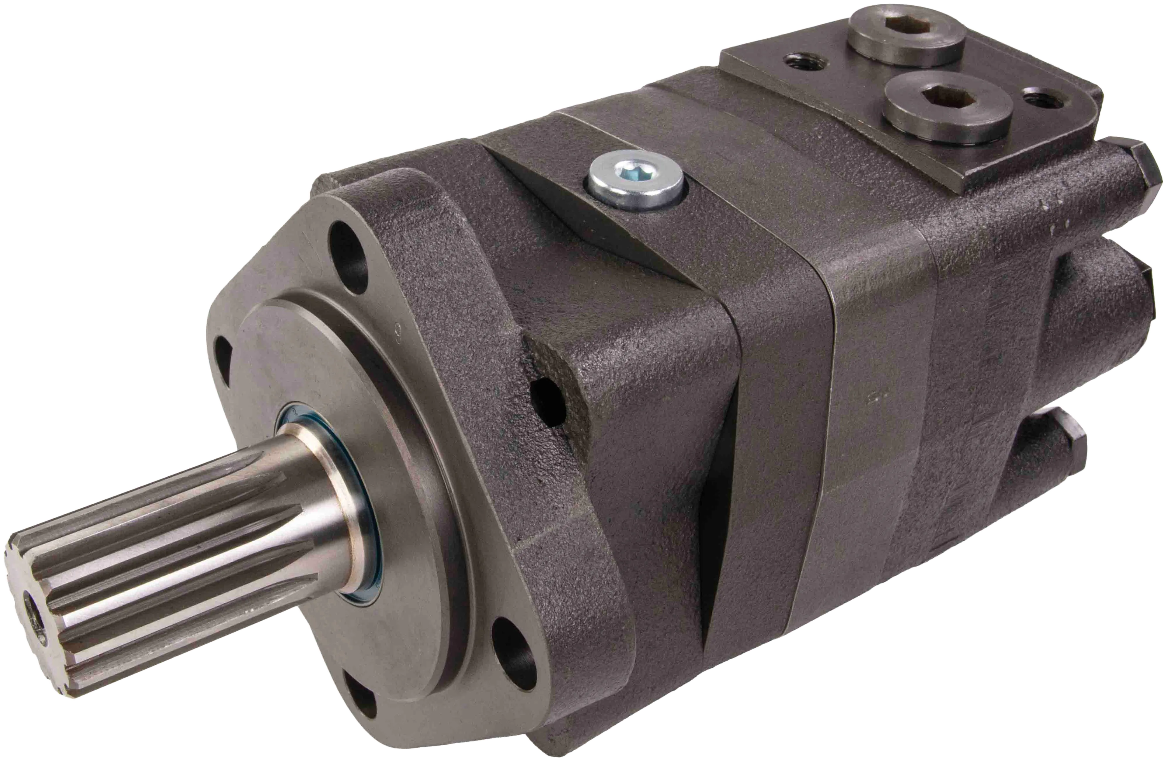 EPMSE - Hydraulmotor (OMS) med 14-tandad splinesaxel och bakre portar