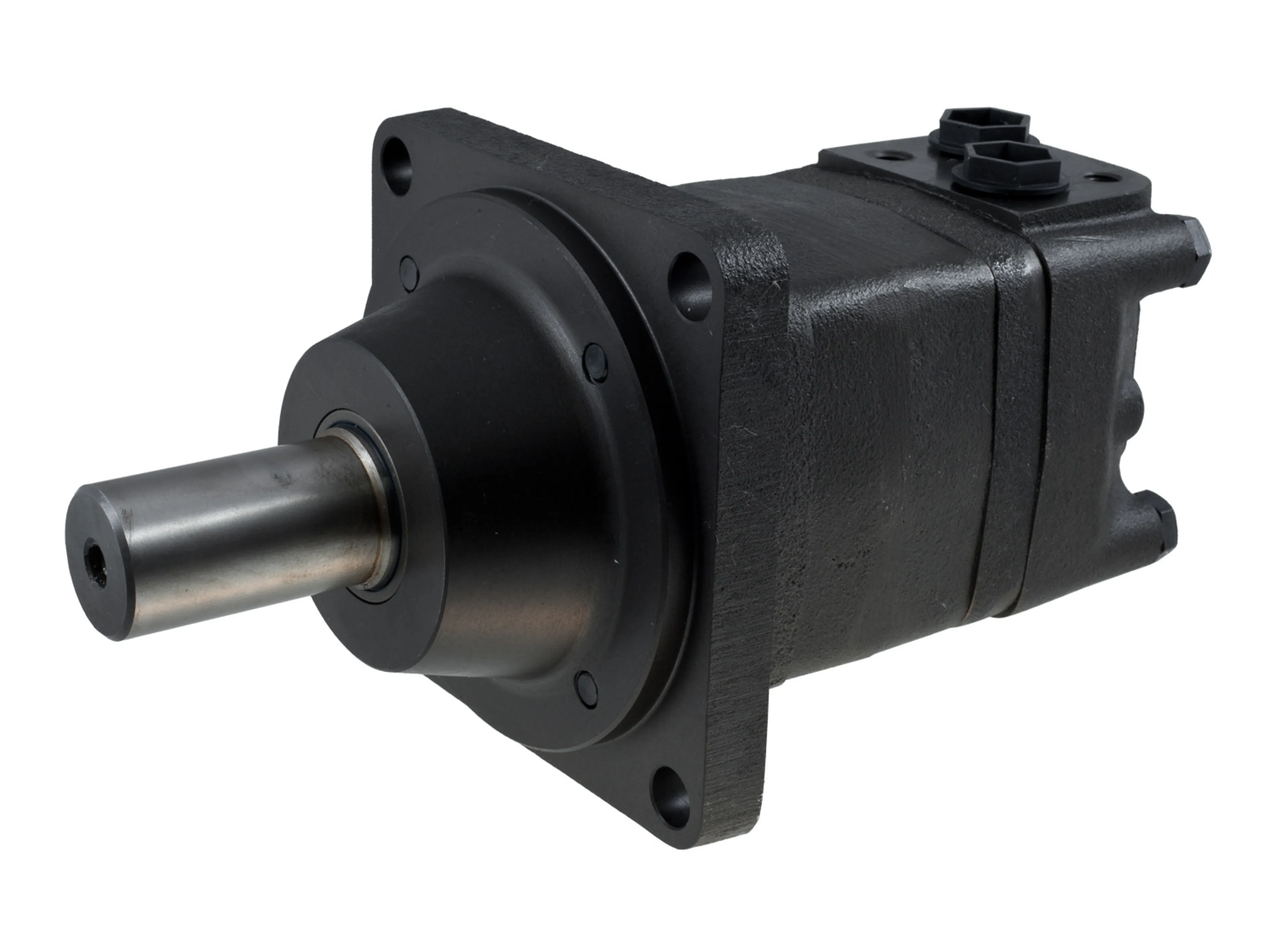 EPMSW - Hydraulmotor (OMSW) med 32mm cylindrisk axel och navfäste