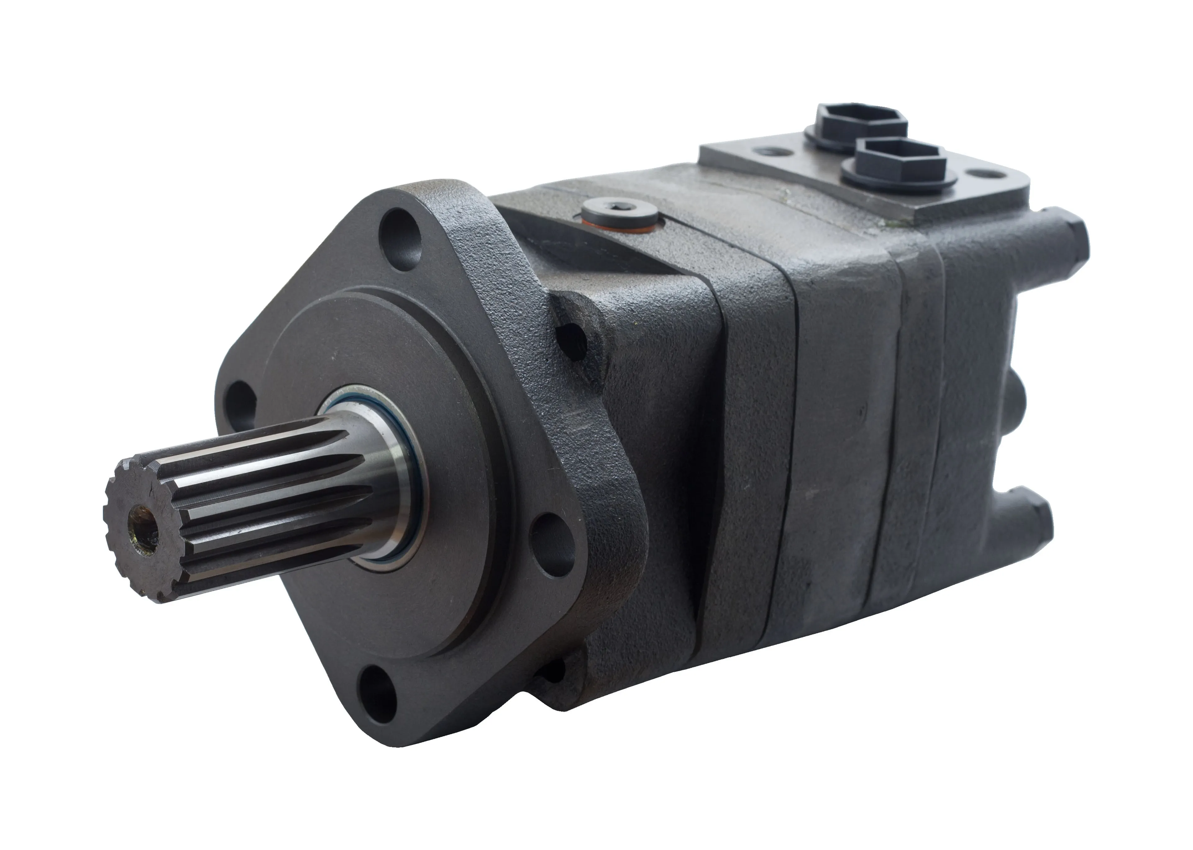 EPMSY - Förstärkt hydraulmotor (OMS) med 14-tandad splinesaxel