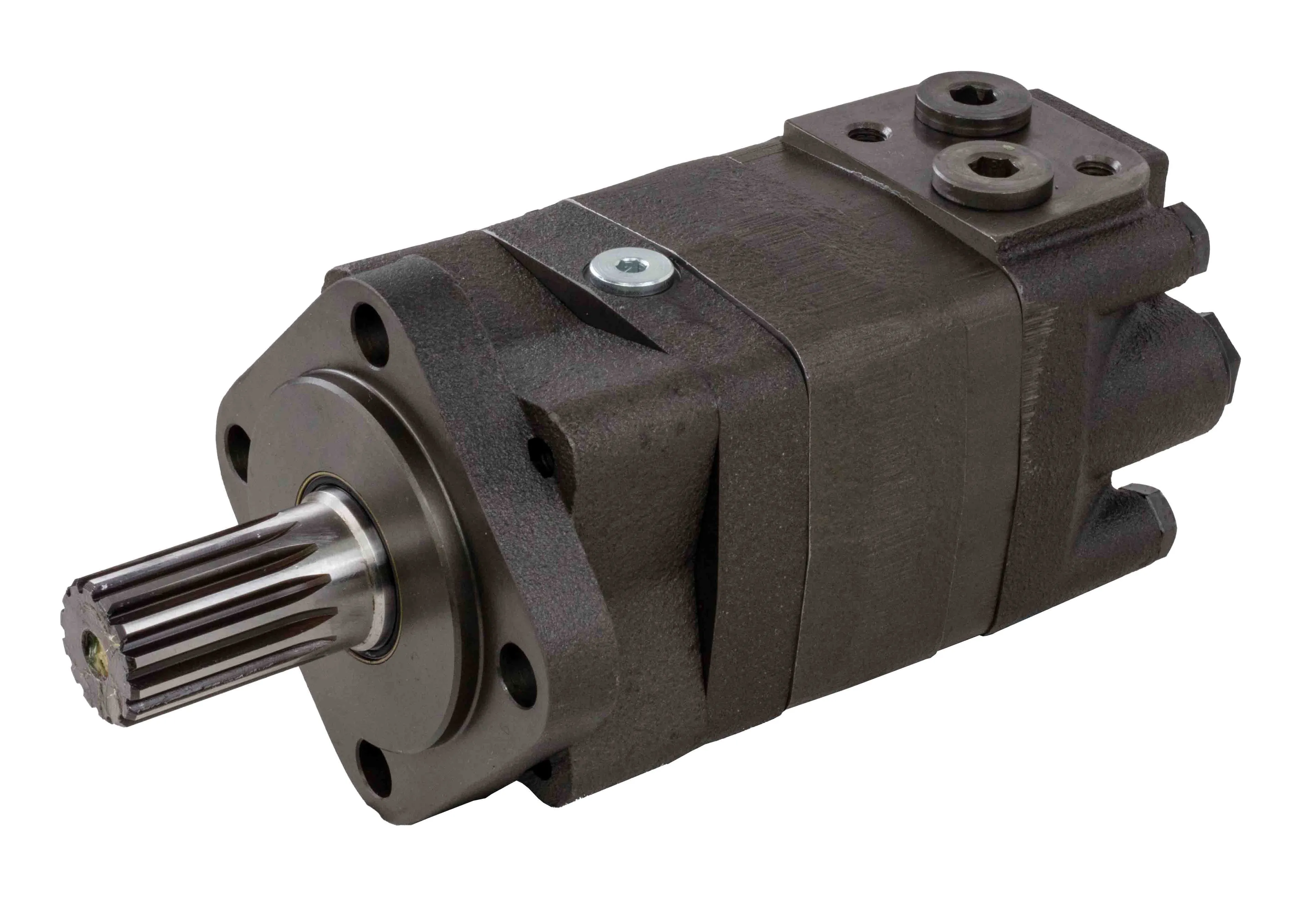 EPMSY - Hydraulmotor (OMS) med 14-spårig splinesaxel och bakre anslutningar