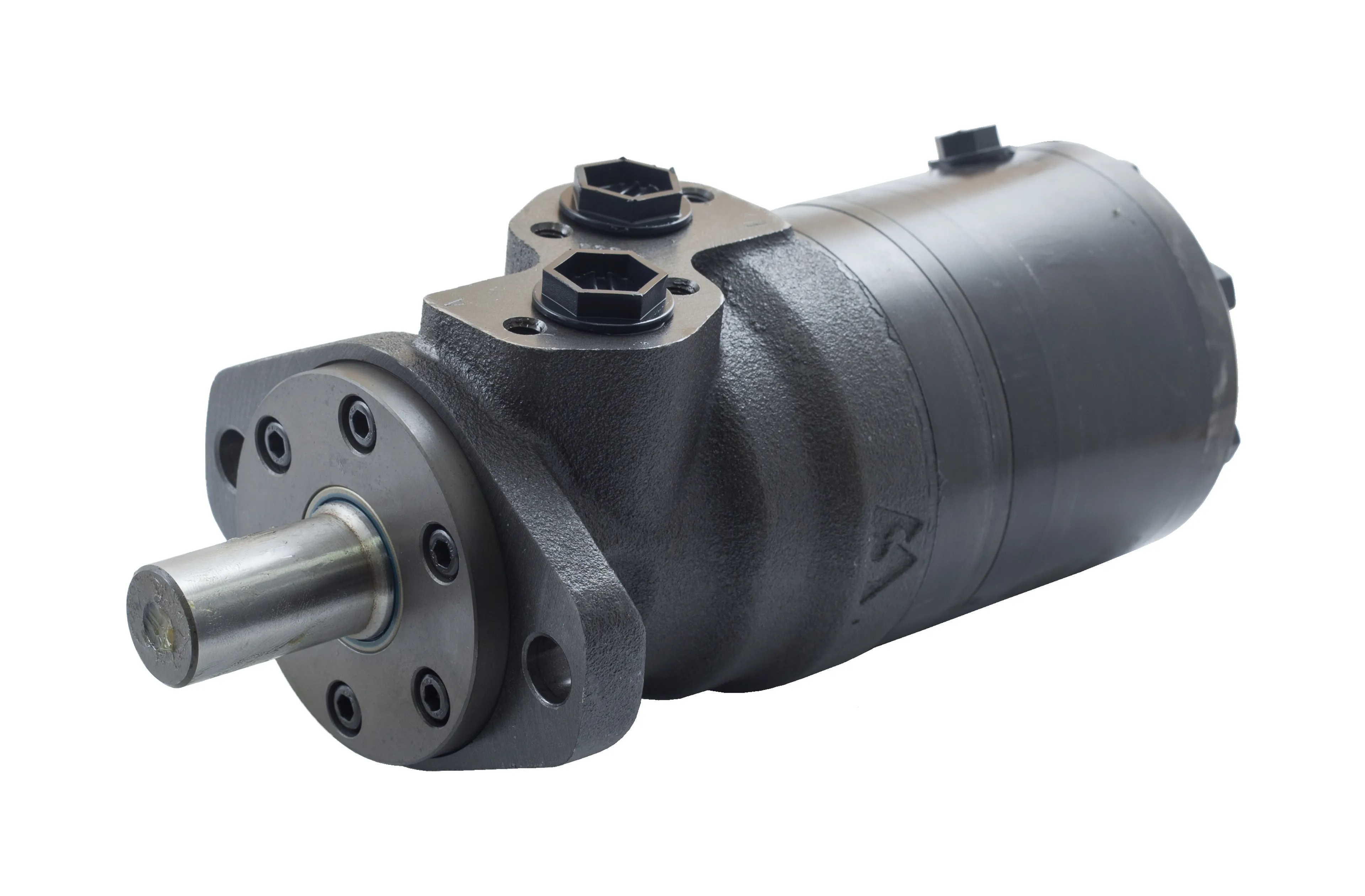 EPRM-B - Hydraulmotor med broms (OMR F) 25mm cylindrisk axel