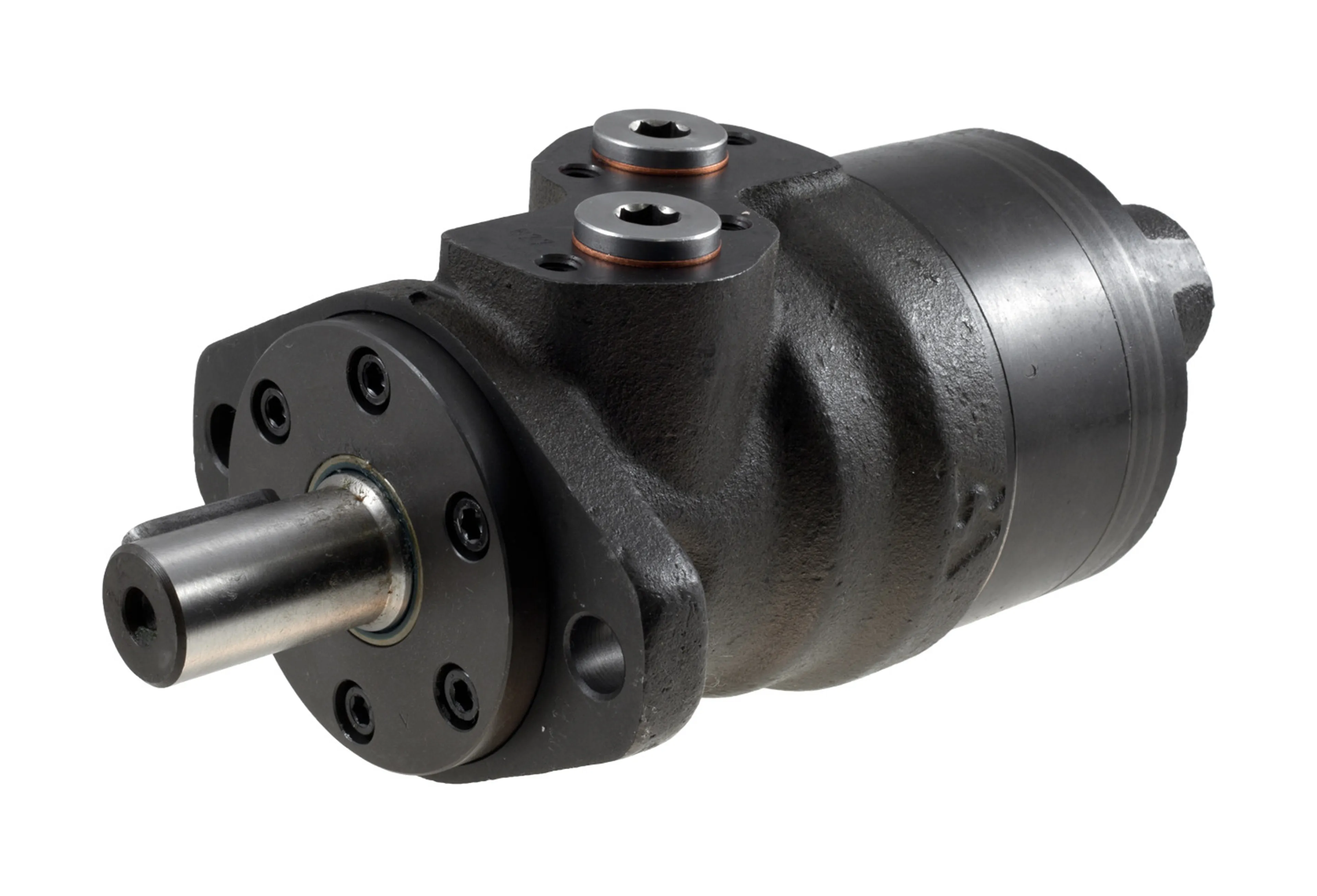 EPRME - Hydraulmotor (OMR) med bakre portar och 25mm cylindrisk axel