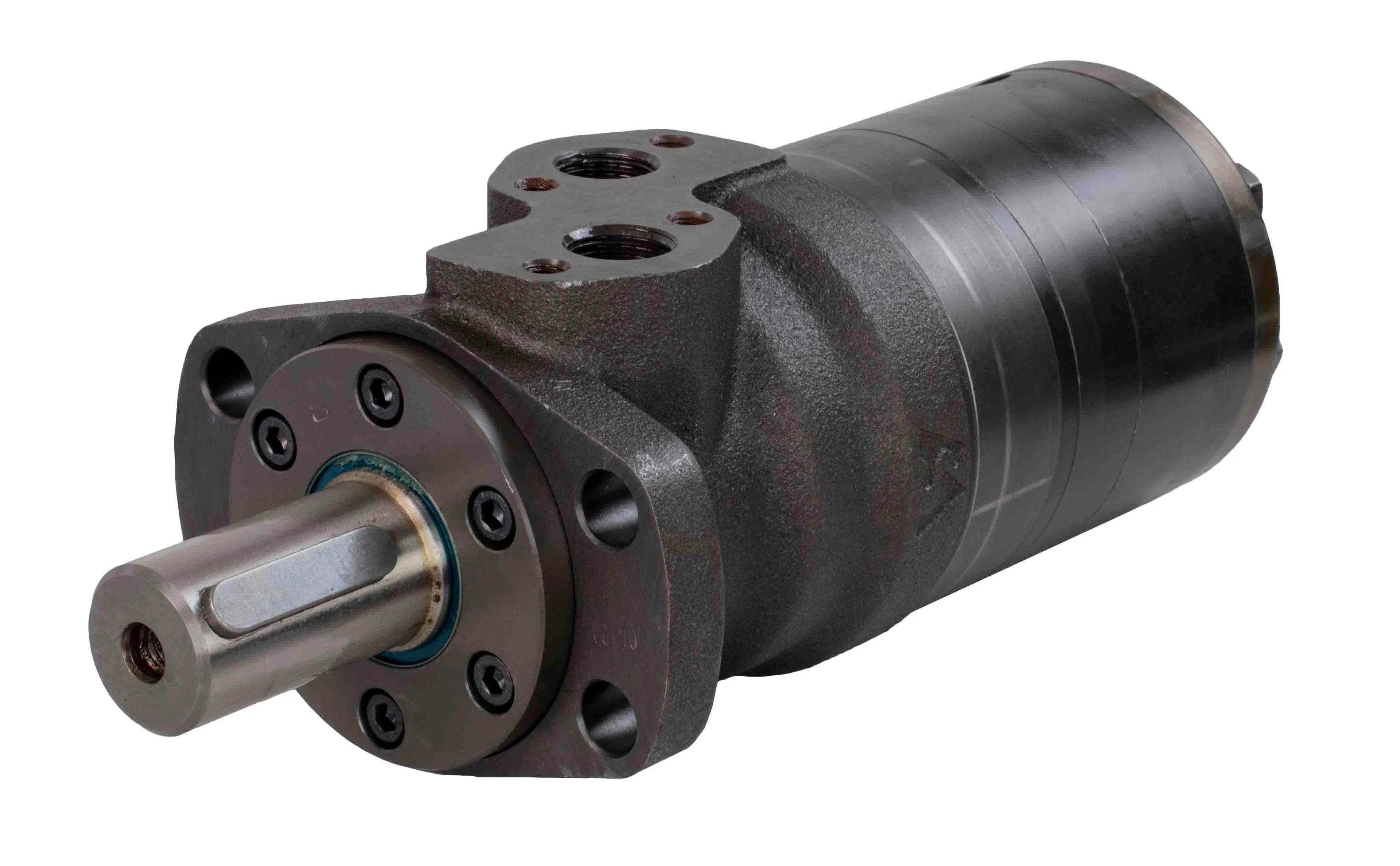 EPRMF-B - Hydraulic motor with brake (OMR F) 32mm keyed shaft