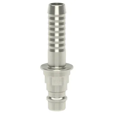 Esik - Quick-release coupling plug with hose barb