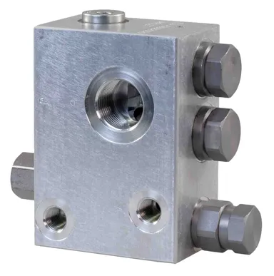 Esiohjauspaine bloki