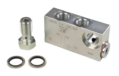 FP1BP - Single in line pilot operated check valve