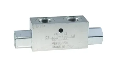 Douple pilot operated check valve - VBPDE