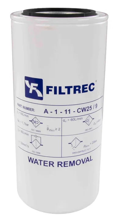 A111CW25/9 - Filtrec suodatinelementti