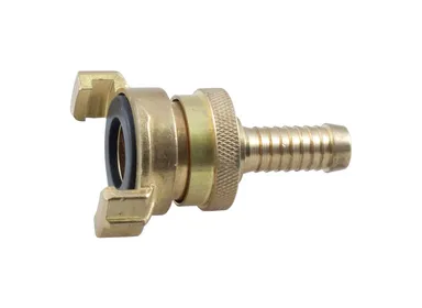 GSK - Claw coupling with hose tail, lockable