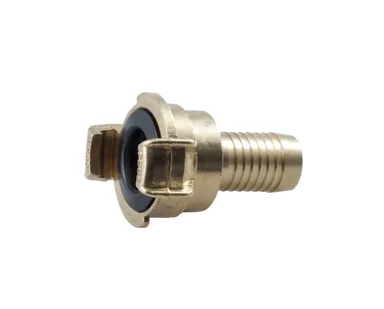 GSKP - Brass claw coupling, rotating hose shank