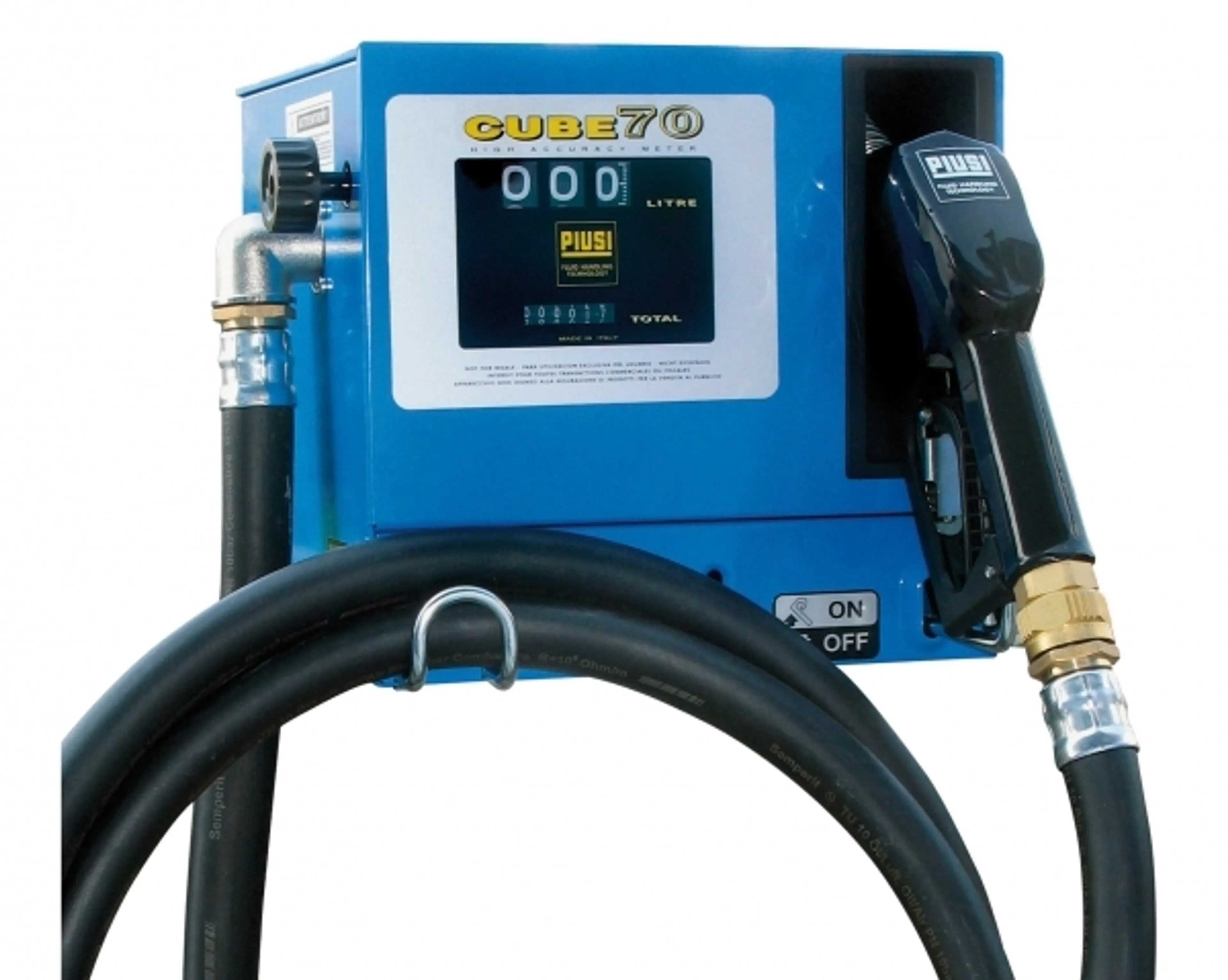 AC-bränslepump med mätare CUBE 56-70-90L/min