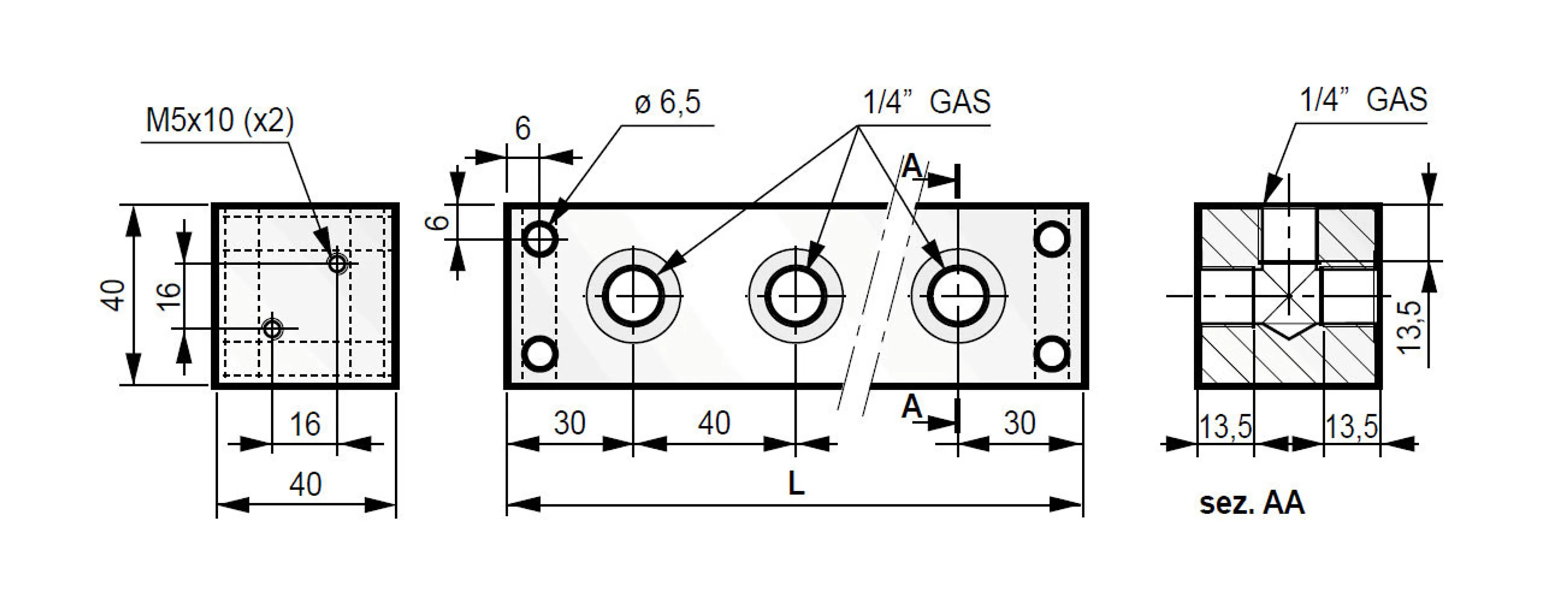 HJKT - Samlingsblock för hydraulik