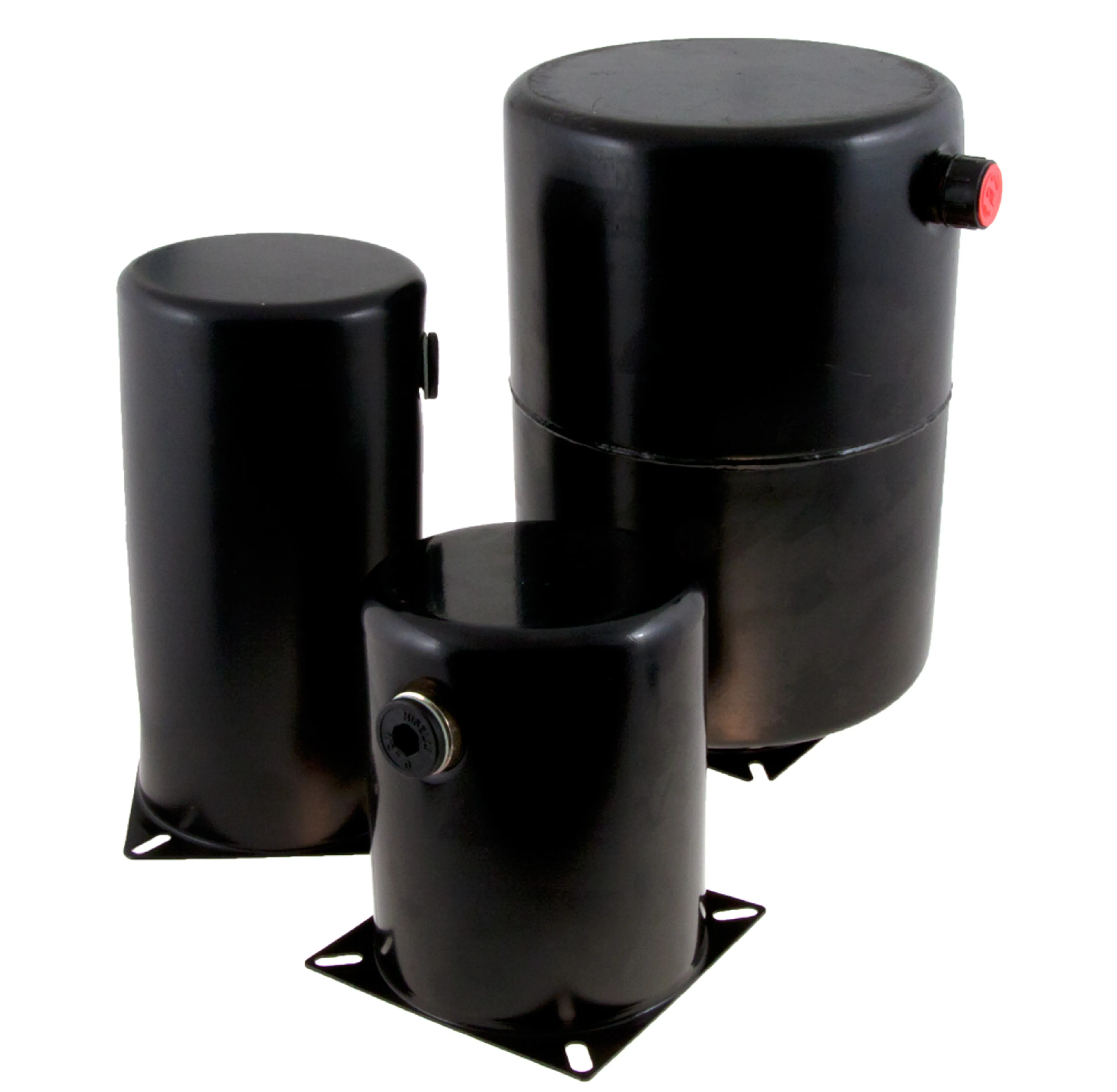 Oljetankar 1,5l-12l för PPC-aggregat, cylindrisk modell