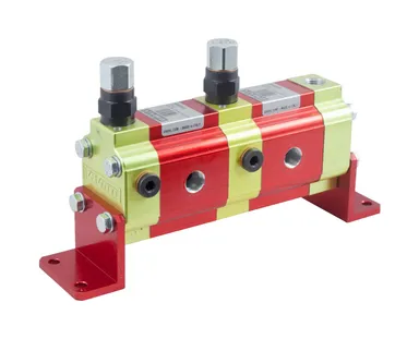 Flow divider motors 0 series, with valves