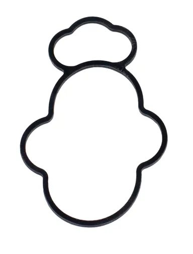 Flow divider motor vane seal