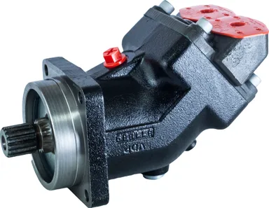 OMFB HPM - SAE C - piston motor with splined shaft