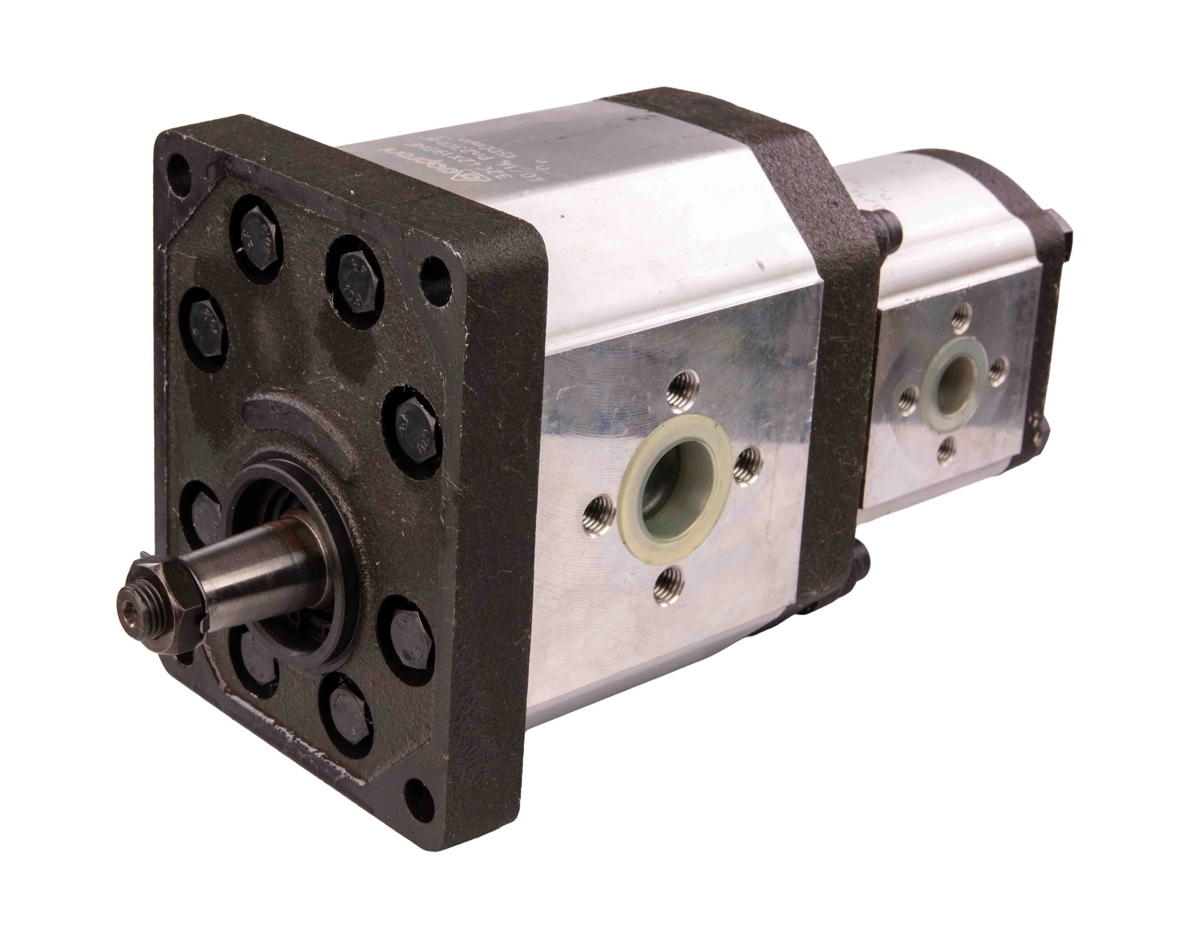 Dubbelpump med flänsanslutningar 3-serie+2-serie