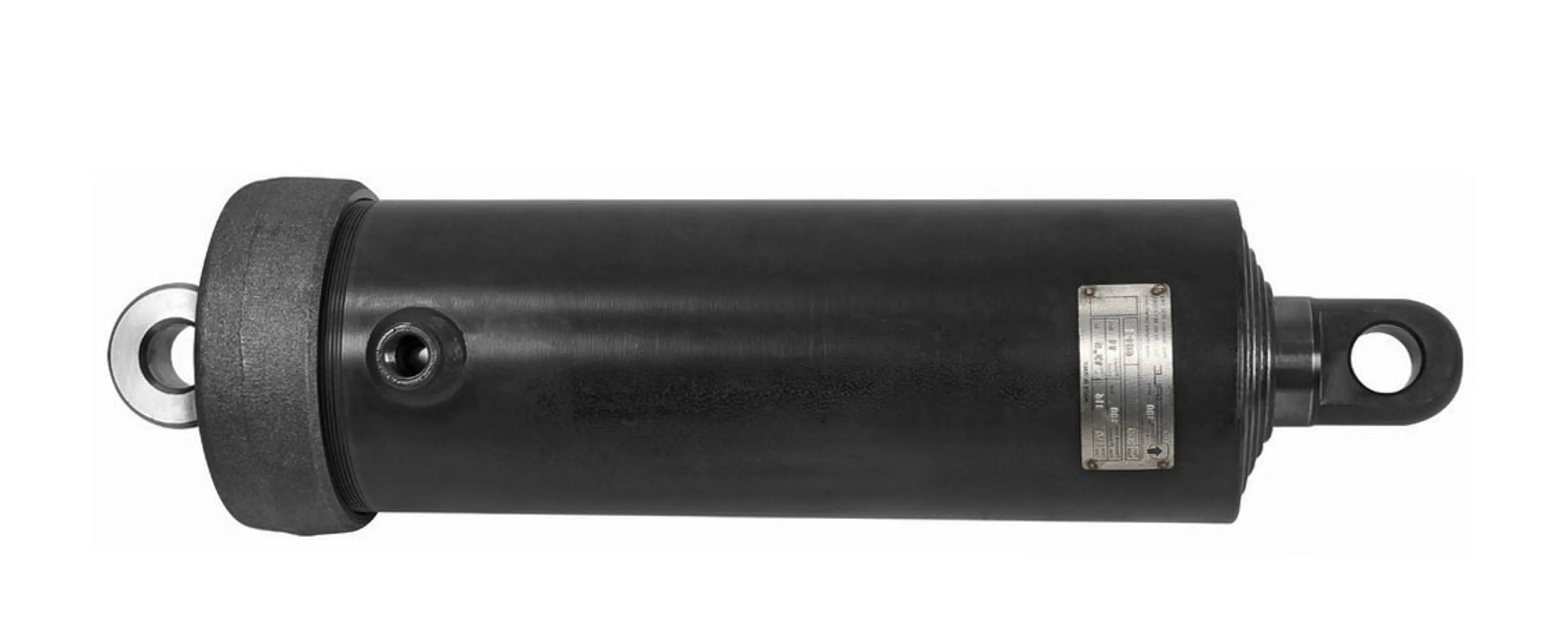 Teleskopcylinder med fästöglor