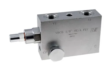 KLVYBP - Kuormanlaskuventtiili banjomalli yksipuolinen