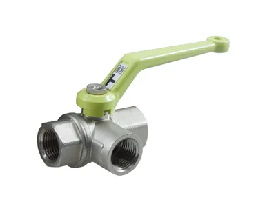 KMKL - 3-way ball valve L-bore