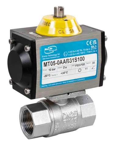 KMT-ATLDA - Ball valve with actuator