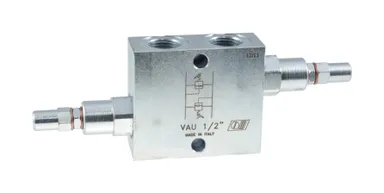 KPNR - Kaksoispaineenrajoitin 3/8”, 1/2” ja 3/4”