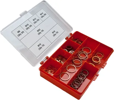 KUT-SET-MM - copper seal kit for MM threads