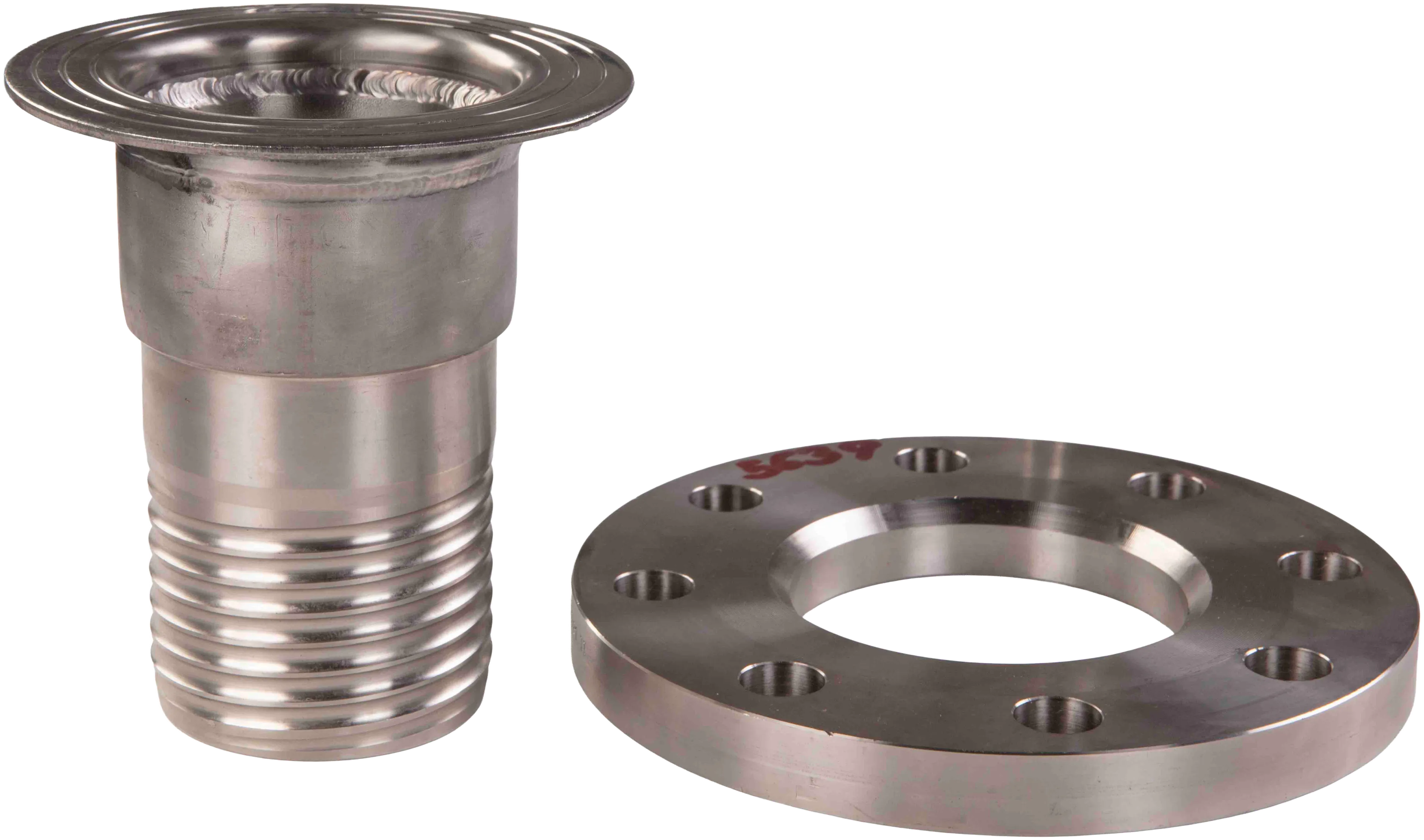 Swivel DIN flange PN16 AISI316 for composite hose