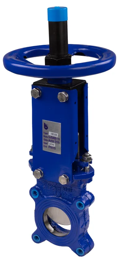 LLV - Manually operated knife gate valve