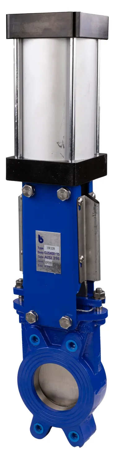LLVTLDA - Disc slide valve, pneumatic actuator