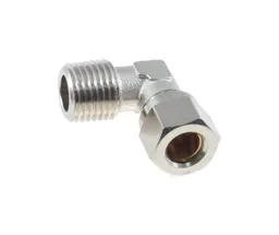 Cutting ring fittings for compressed air