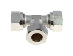 Cutting ring fittings for compressed air