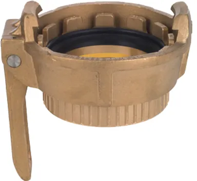 MK MS - TW-liitin naaras sisäkierteellä, messinki