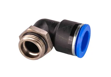 MR41M - Threaded elbow push-in fitting plastic
