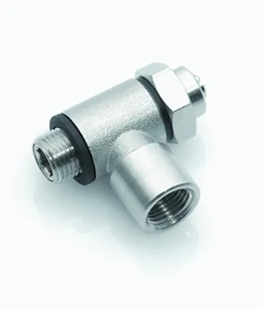 Unidirectional flow regulator type B for cylinders (female thread)