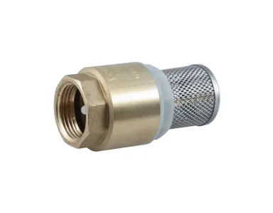 MSTI - Brass check valve with suction strainer