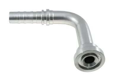 MX659 - 6000psi 90° pitkävartinen SAE-laippaliitin