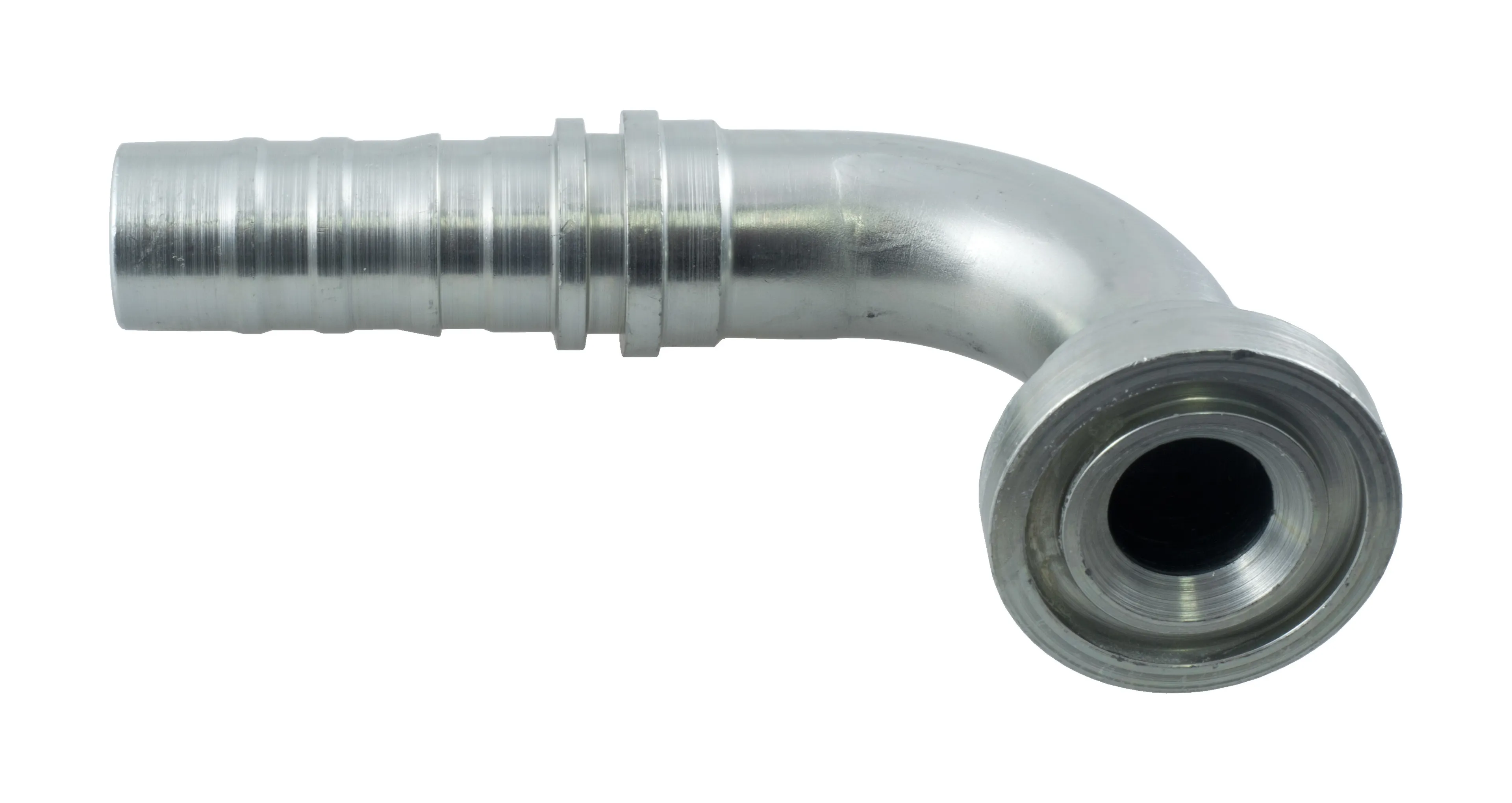 MX689 - 90° SAE-flänskoppling 6000 PSI