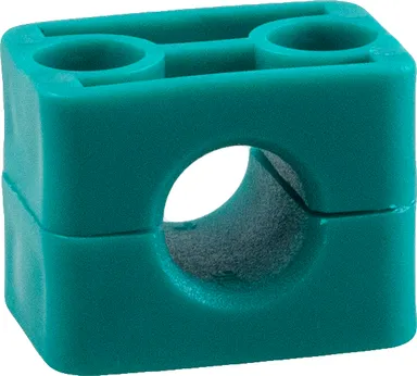 Pipe clamp for one pipe smooth