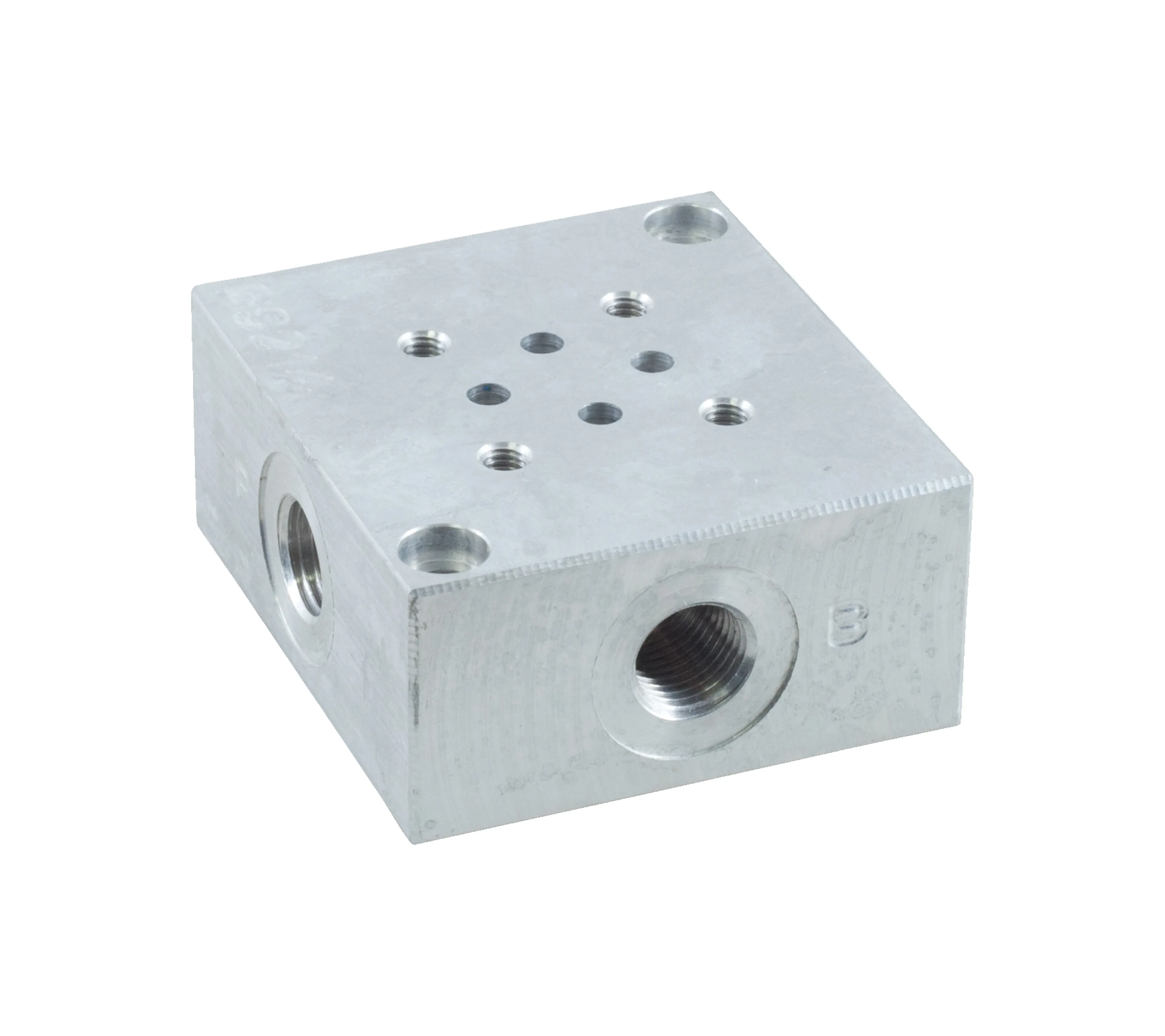 NK-BS214001 - Enkel bottenplatta Cetop 2, aluminium
