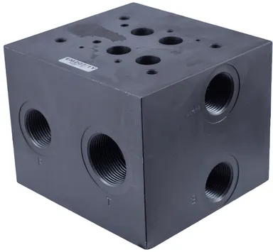 NK-EM207 - Yksipaikkainen pohjalevy Cetop 7, teräs