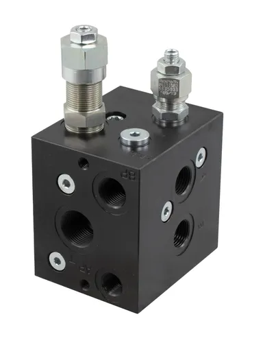 NK-ET203-3F-2F - 2-Pumppu pohjalevy Cetop 3