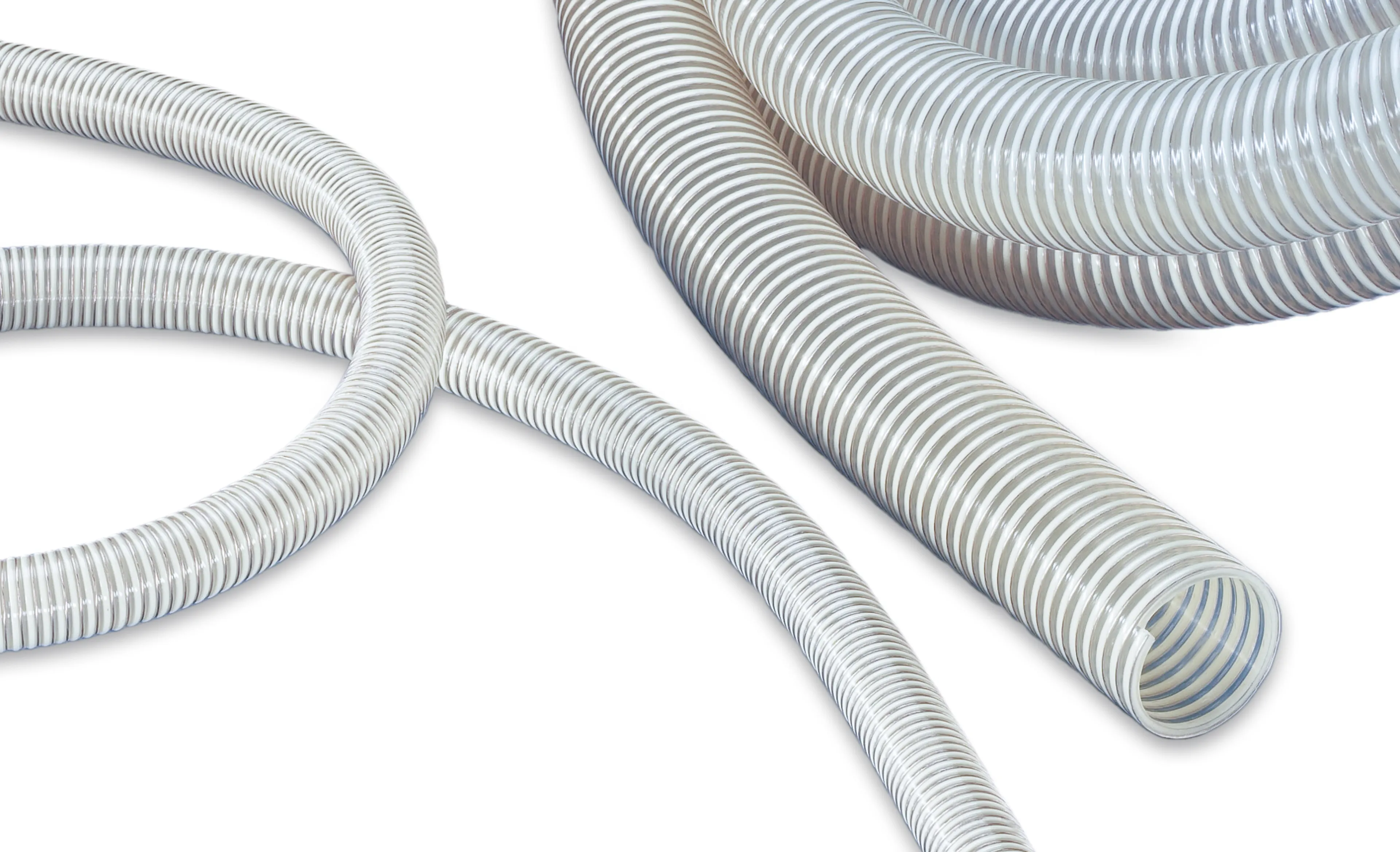 OREGONPUA - PU-hose with PVC helix spiral and grounding wire