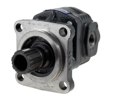 NPLUISO - hammaspyöräpumppu ISO 14 akselilla 4-pulttisella kiinnityksellä