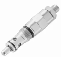 Pressure reliefing cartridge valves